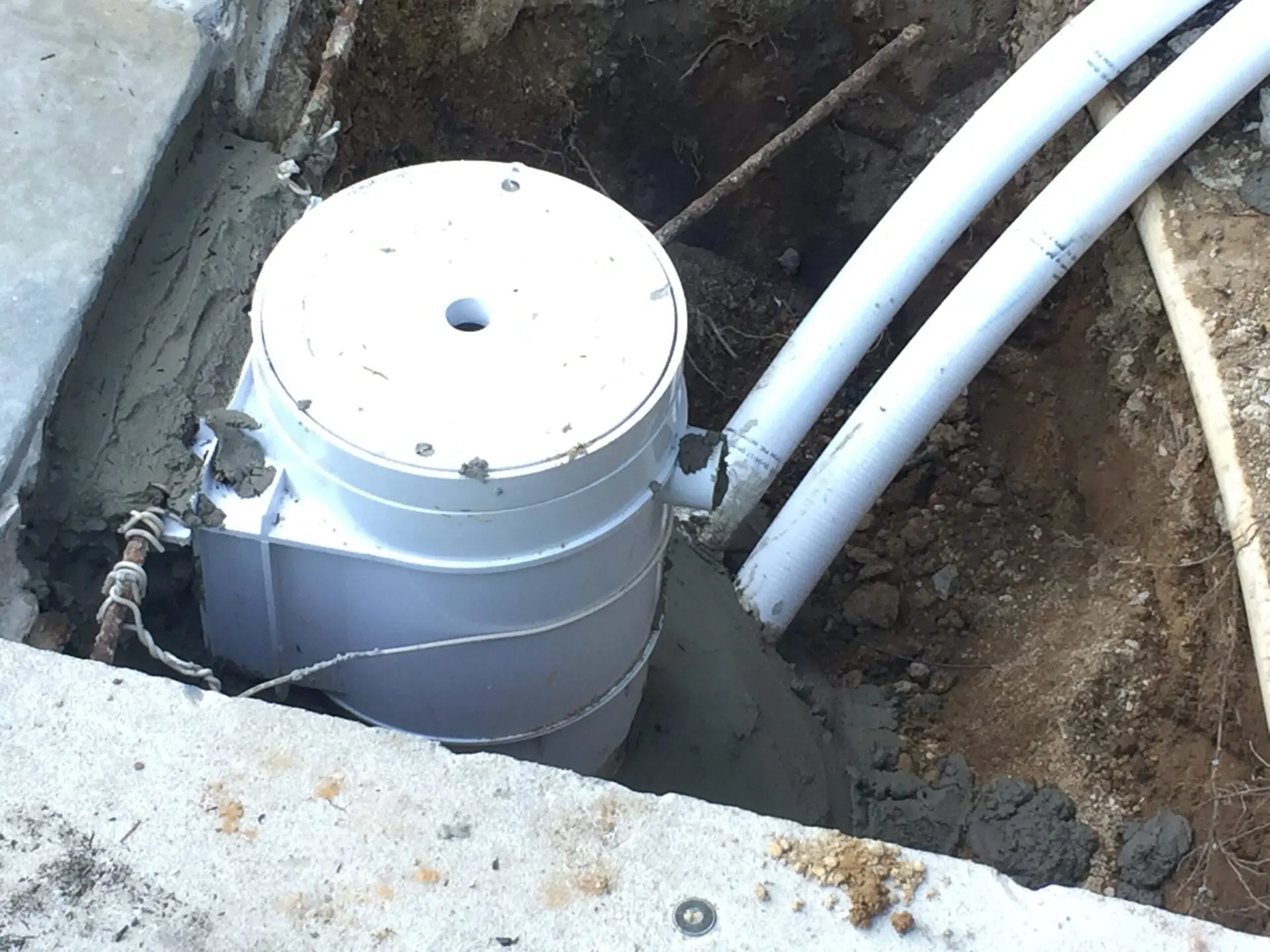 Pool pump installation